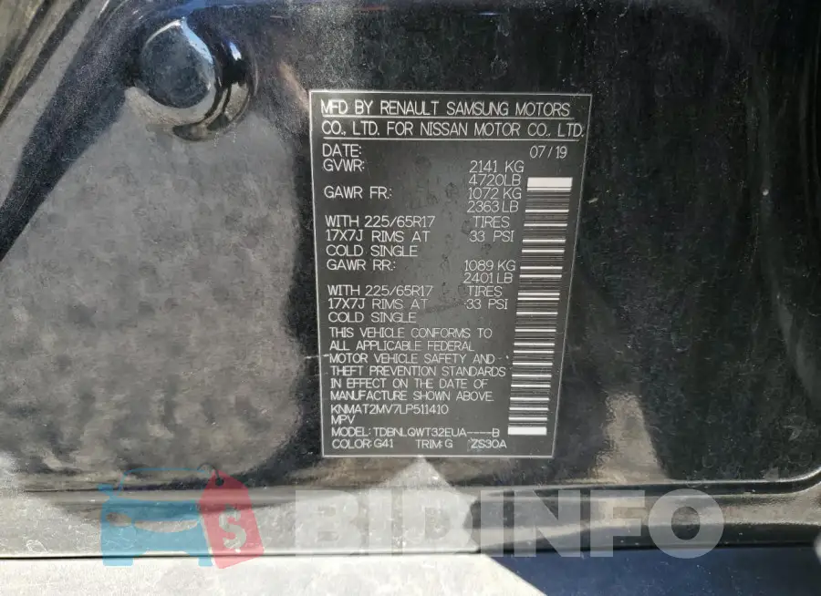 KNMAT2MV7LP511410 Photo# 13