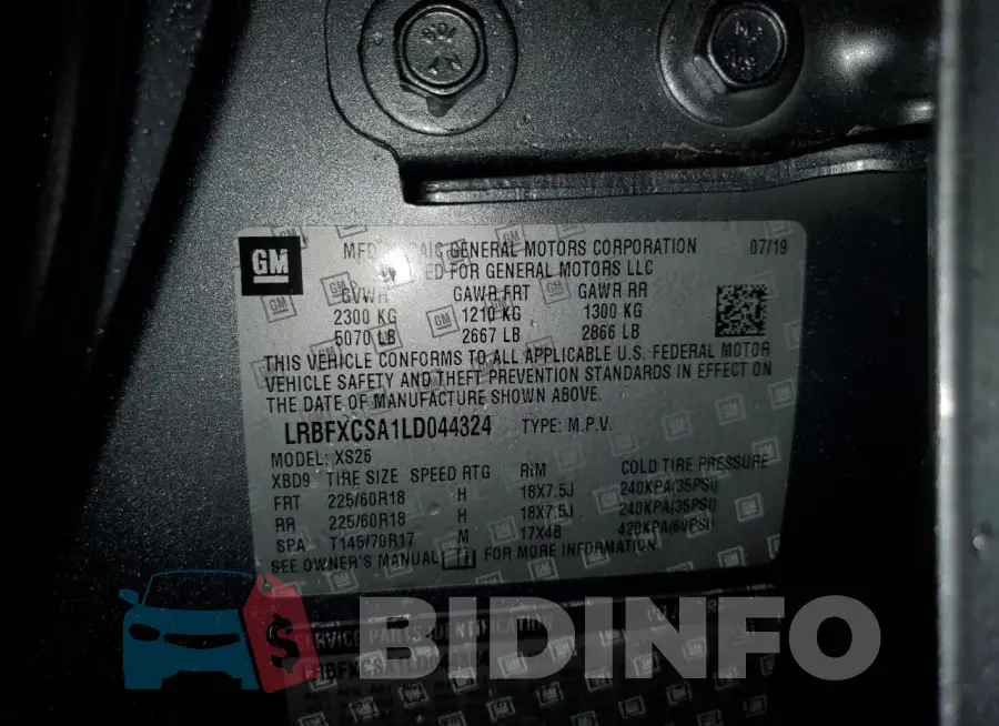 LRBFXCSA1LD044324 Photo# 13
