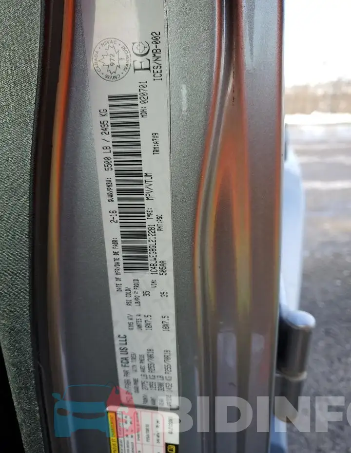 1C4BJWEG8GL212281 Photo# 13