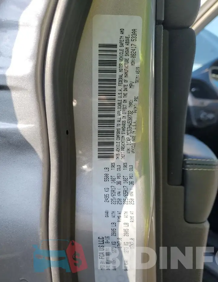 1C4PJMCS3HW530732 Photo# 12