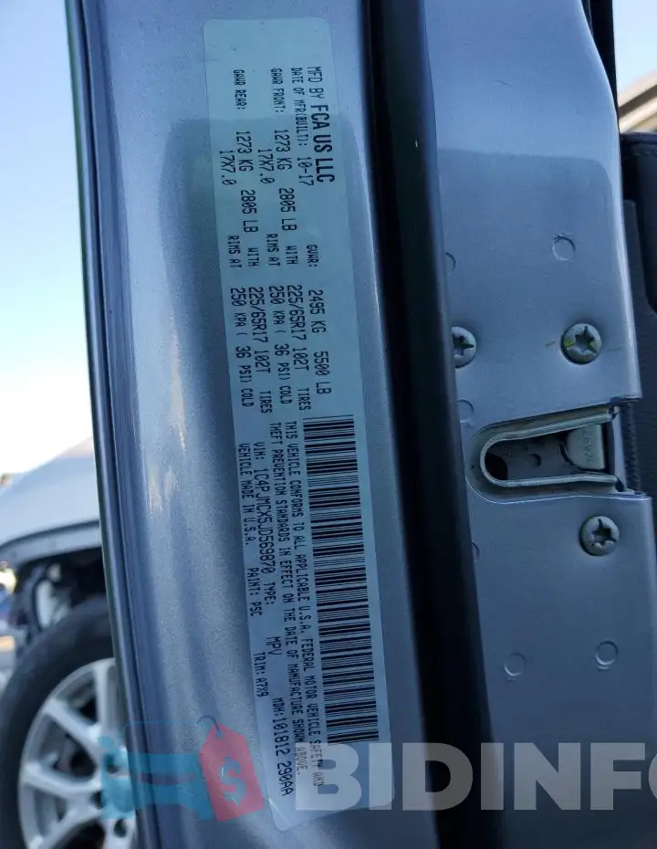 1C4PJMCX5JD569870 Photo# 12