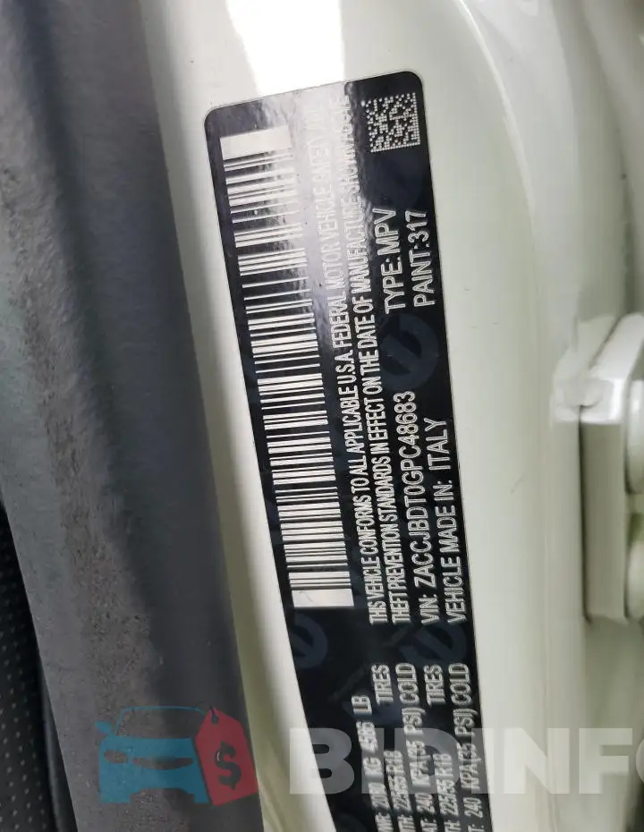 ZACCJBDT0GPC48683 Photo# 13