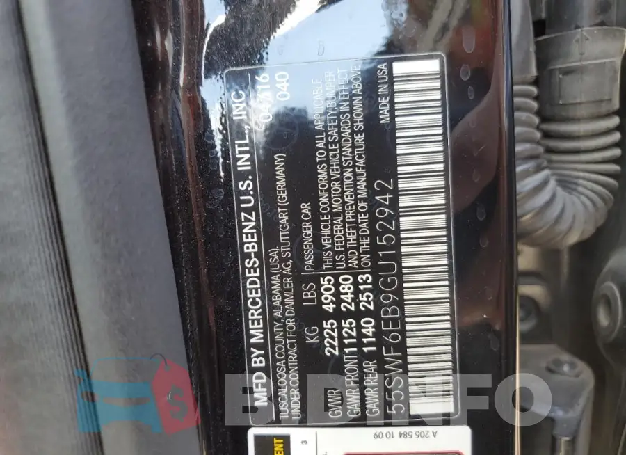 55SWF6EB9GU152942 Photo# 12