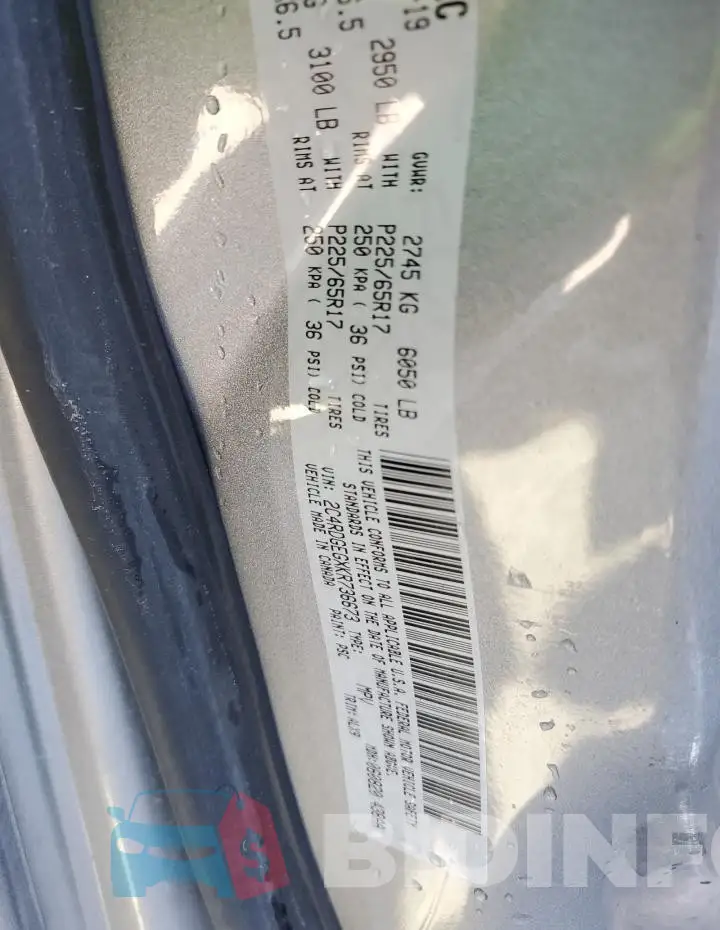 2C4RDGEGXKR736673 Photo# 13