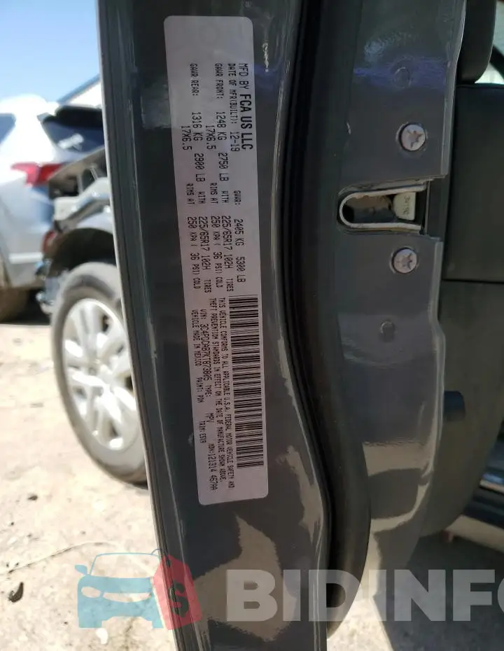 3C4PDCAB7KT873805 Photo# 13