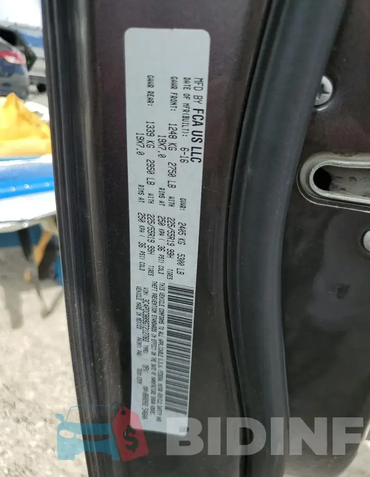 3C4PDCBB9GT212783 Photo# 12