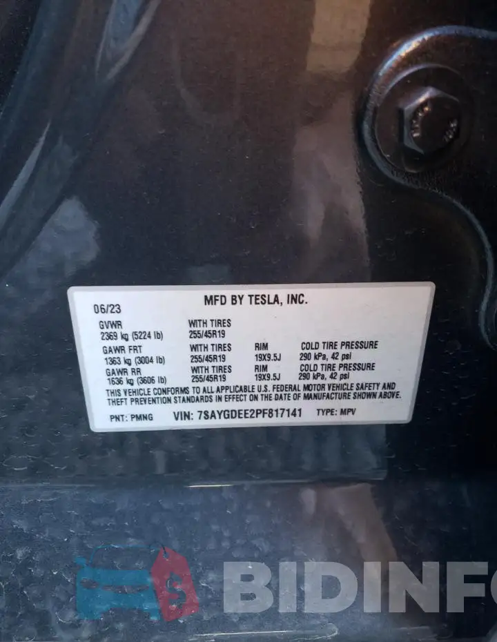 7SAYGDEE2PF817141 Photo# 12