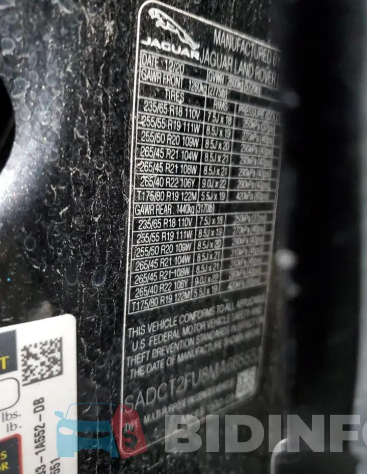 SADCT2FU8MA665551 Photo# 13