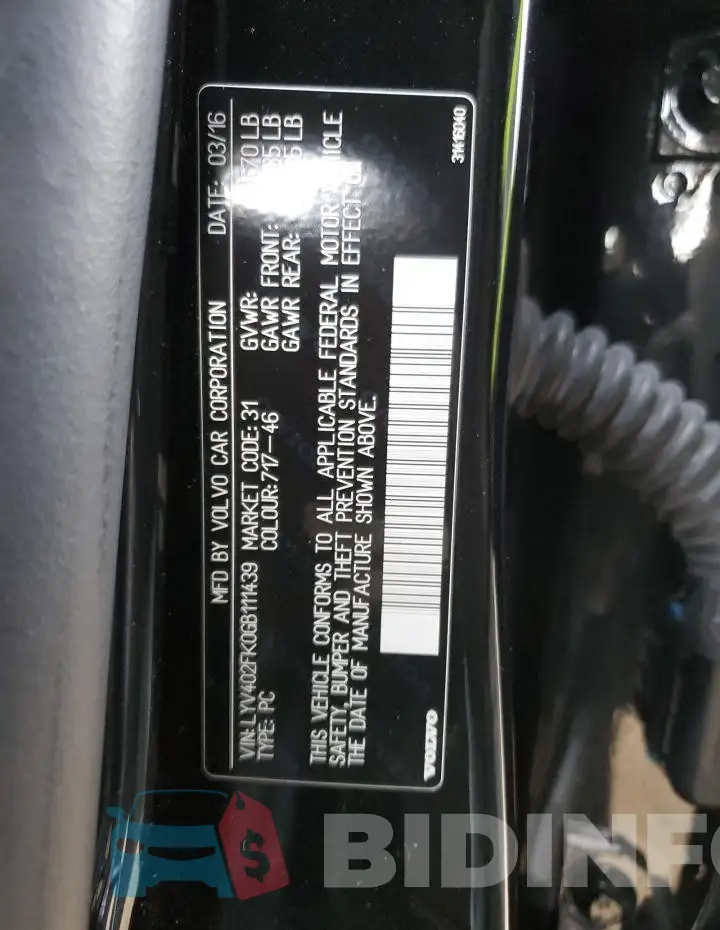 LYV402FK0GB111439 Photo# 12