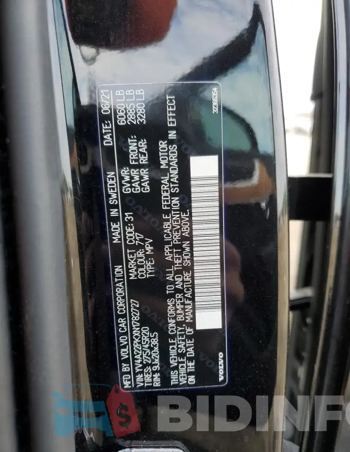 YV4A22PKXN1782727 Photo# 13