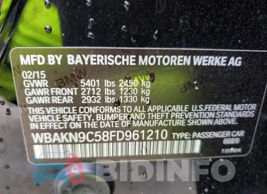 WBAKN9C58FD961210 Photo# 12