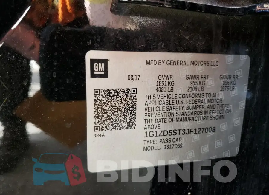 1G1ZD5ST3JF127008 Photo# 12