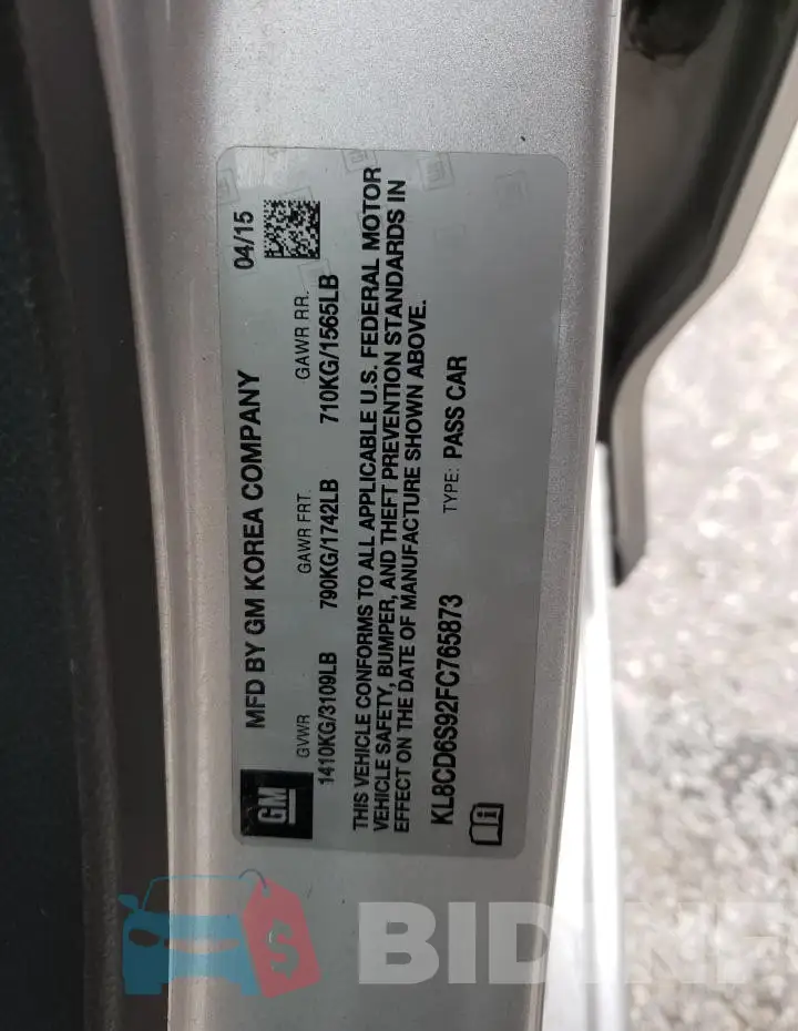 KL8CD6S92FC765873 Photo# 12