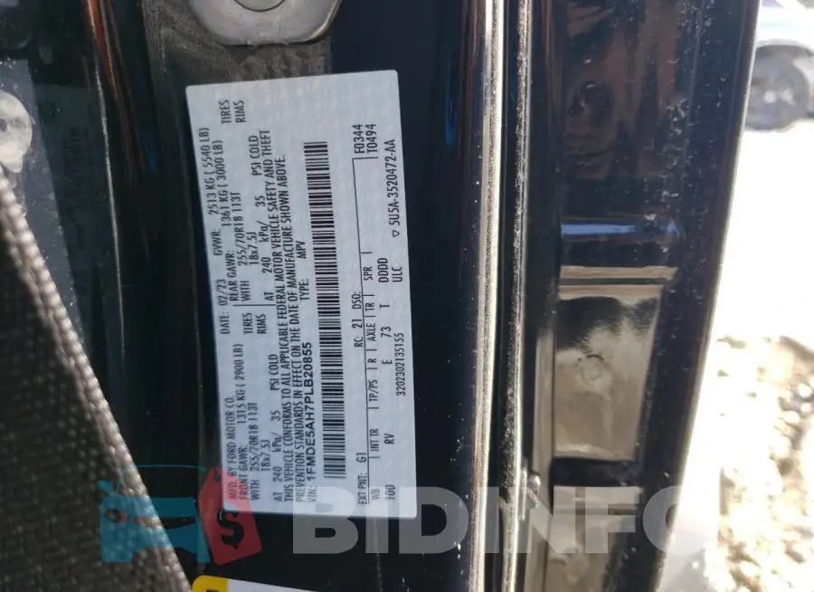 1FMDE5AH7PLB20855 Photo# 13