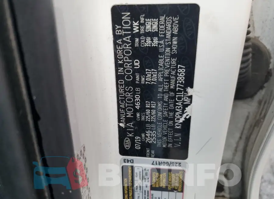 KNDPM3AC1L7738687 Photo# 13