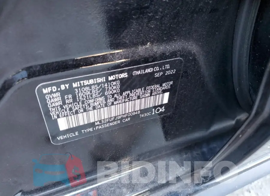 ML32FUFJ9PHF00948 Photo# 12