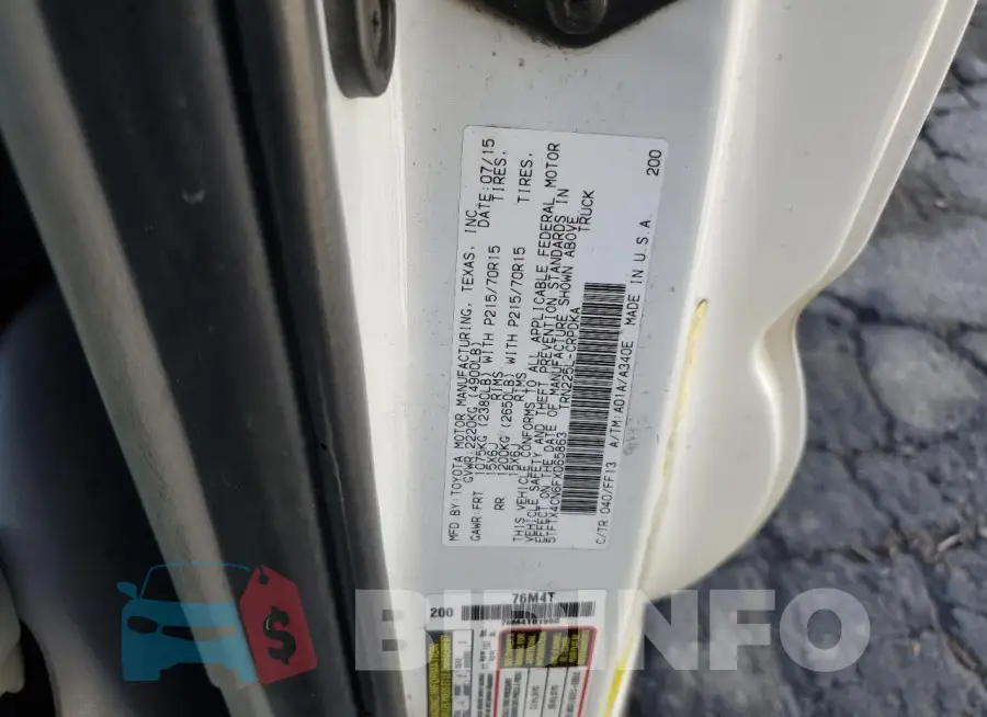 5TFTX4CN6FX065863 Photo# 12