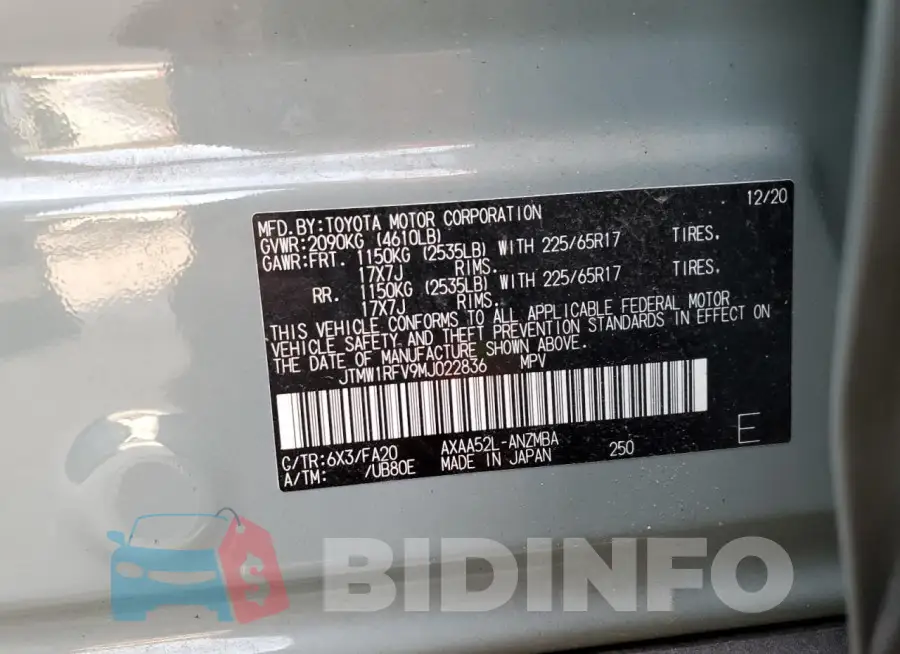 JTMW1RFV9MJ022836 Photo# 14