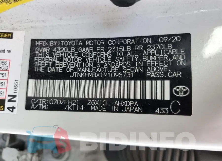 JTNKHMBX1M1098731 Photo# 13