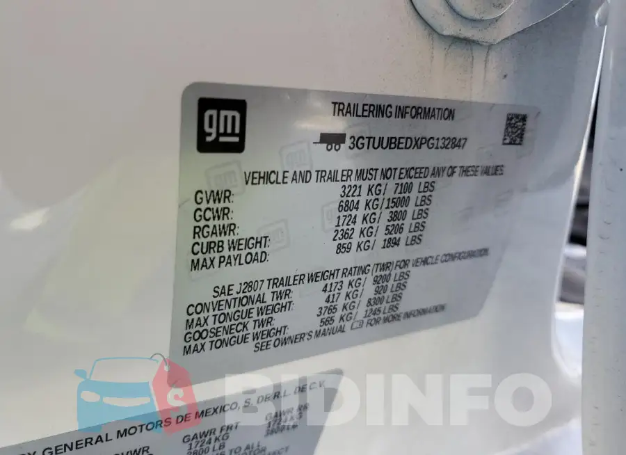 3GTUUBEDXPG132847 Photo# 12