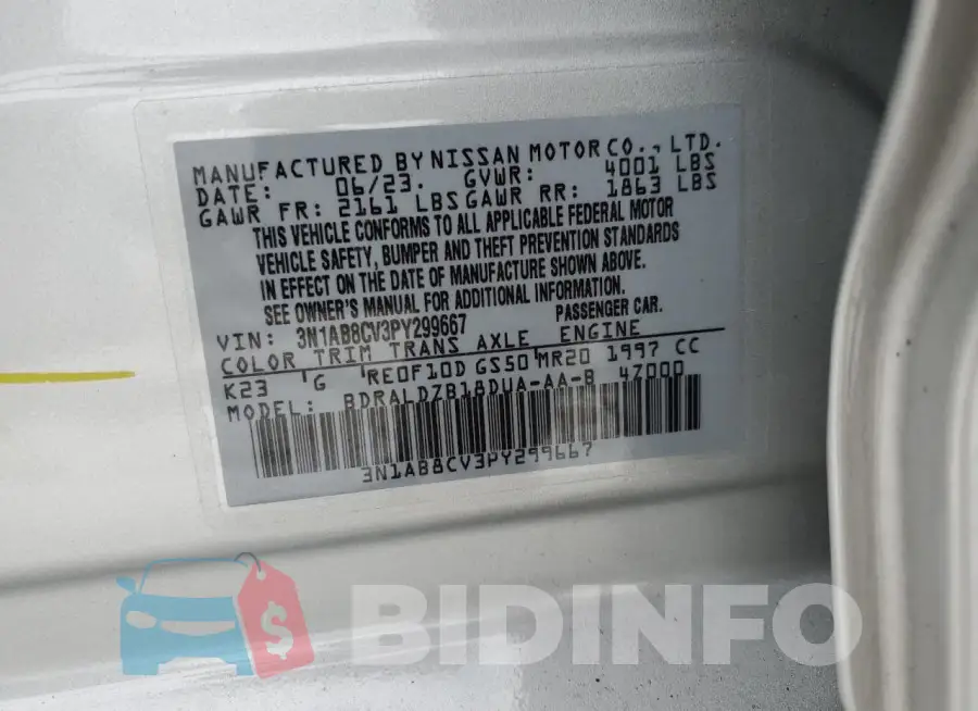 3N1AB8CV3PY299667 Photo# 12