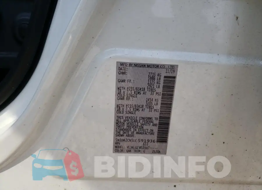 5N1DR2CN5LC591936 Photo# 14