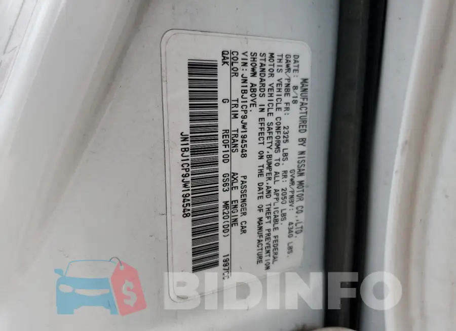 JN1BJ1CP9JW194548 Photo# 12