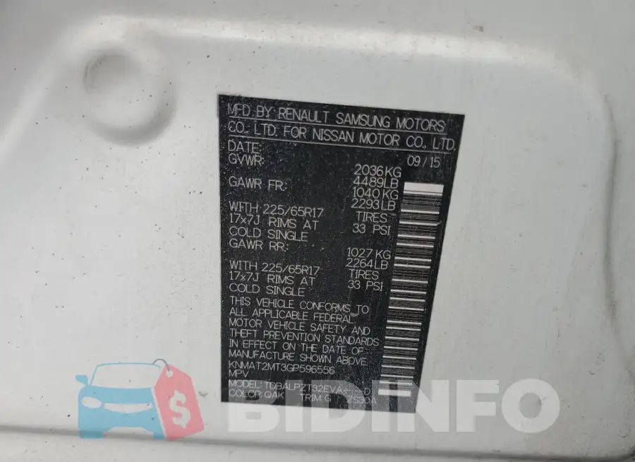 KNMAT2MT3GP596556 Photo# 13