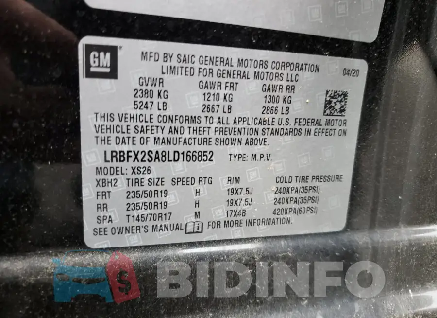 LRBFX2SA8LD166852 Photo# 12