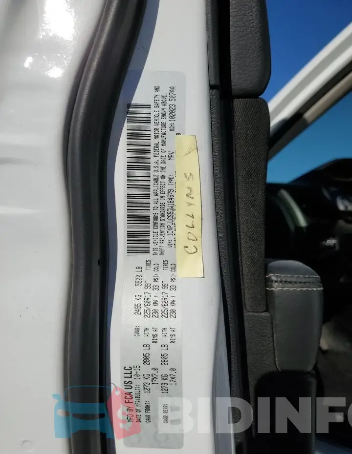 1C4PJLCS9GW184579 Photo# 14