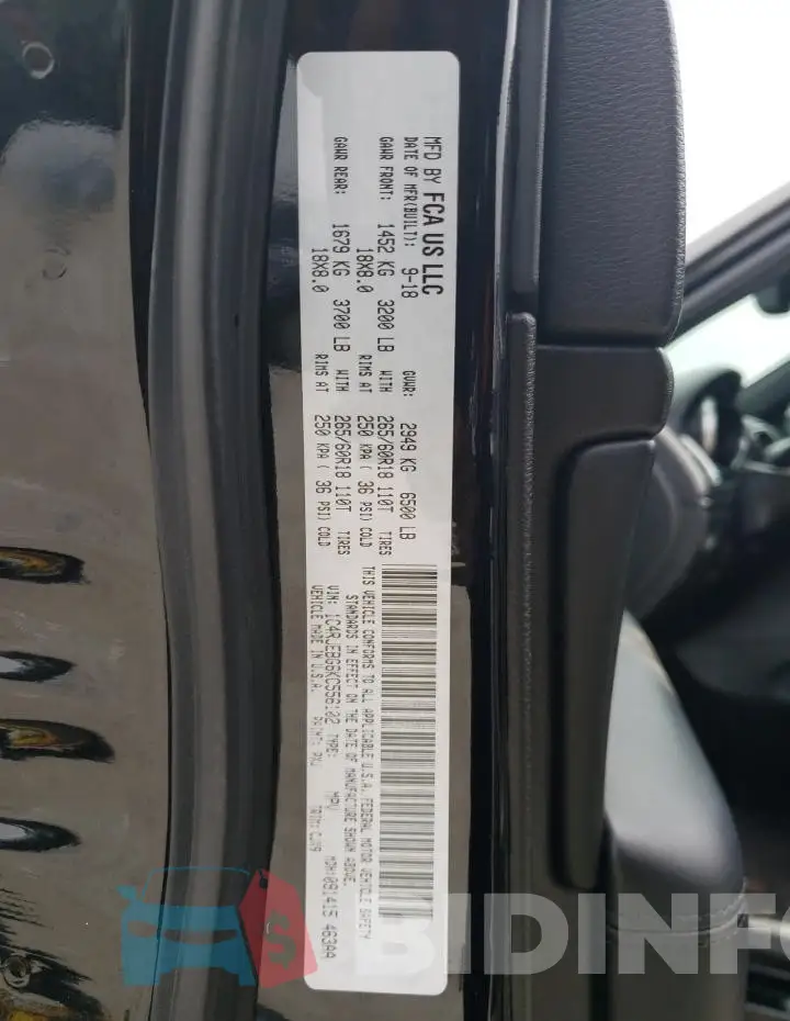 1C4RJEBG6KC556102 Photo# 13