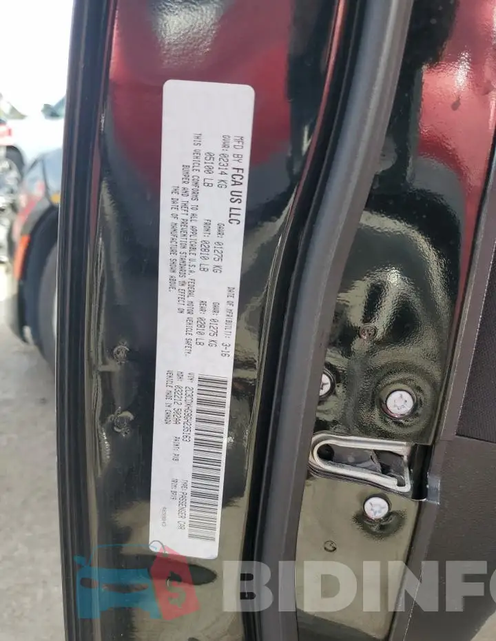 2C3CDXHG9GH235163 Photo# 13