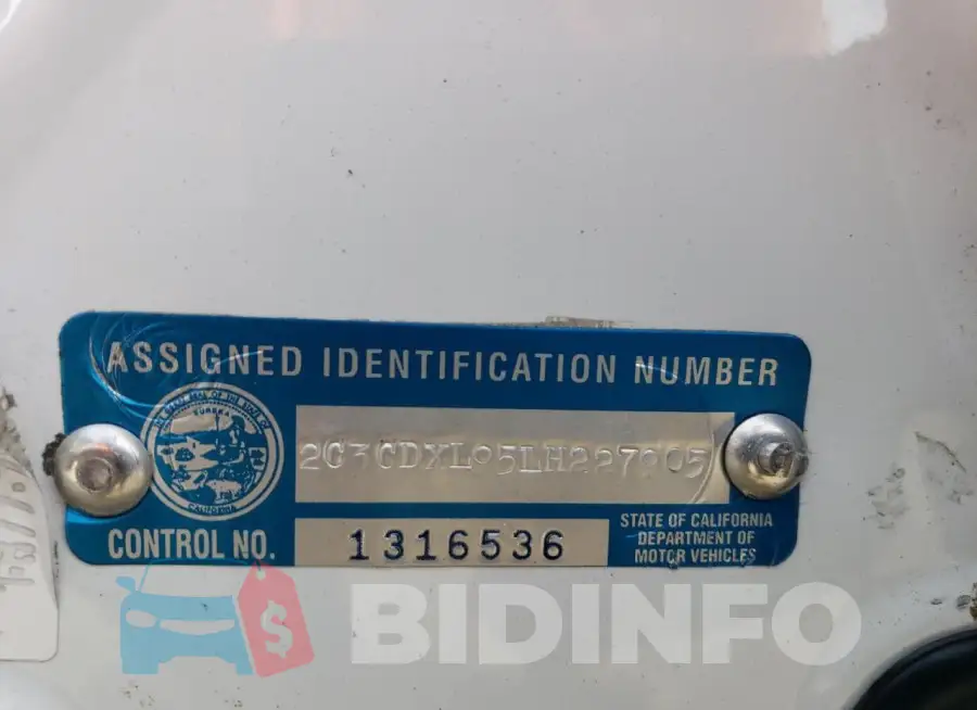 2C3CDXL95LH227905 Photo# 12
