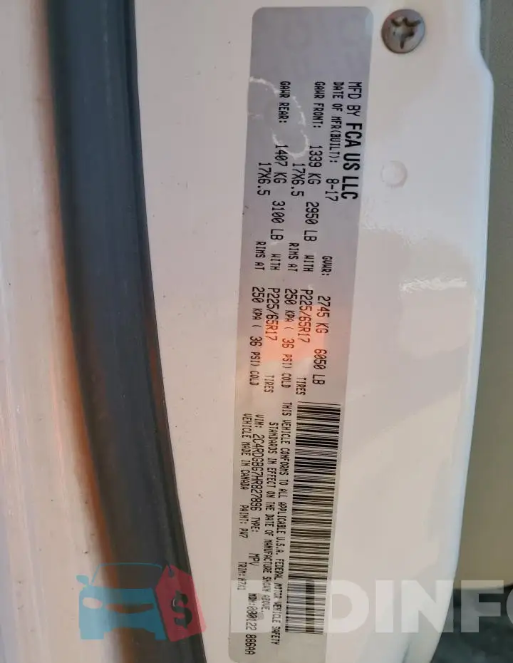 2C4RDGBG7HR827896 Photo# 13