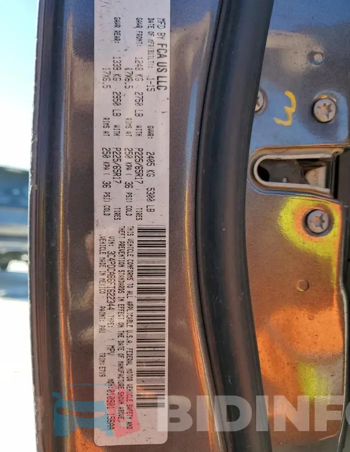 3C4PDCAB6FT622344 Photo# 13
