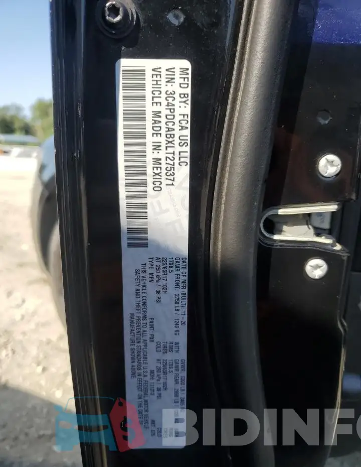 3C4PDCABXLT275371 Photo# 13