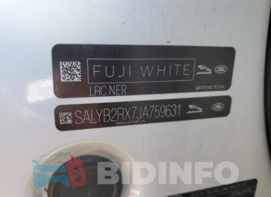 SALYB2RX7JA759631 Photo# 12