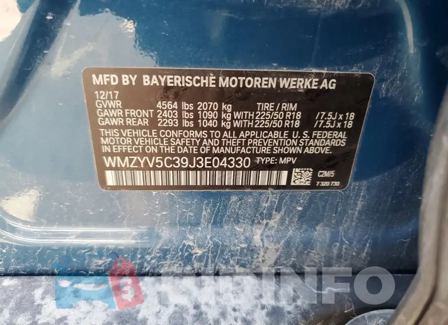 WMZYV5C39J3E04330 Photo# 12