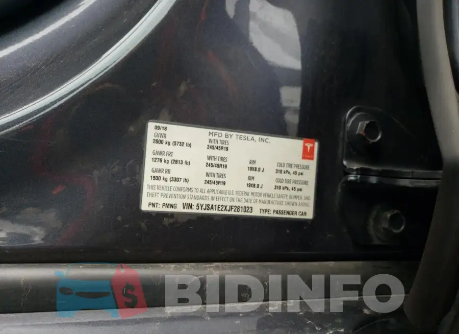 5YJSA1E2XJF281023 Photo# 12
