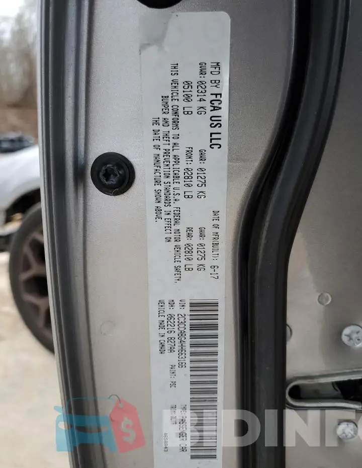 2C3CCABG4HH663166 Photo# 12