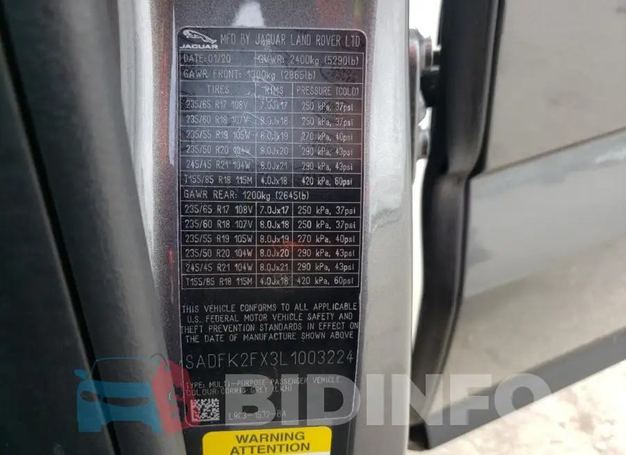 SADFK2FX3L1003224 Photo# 13