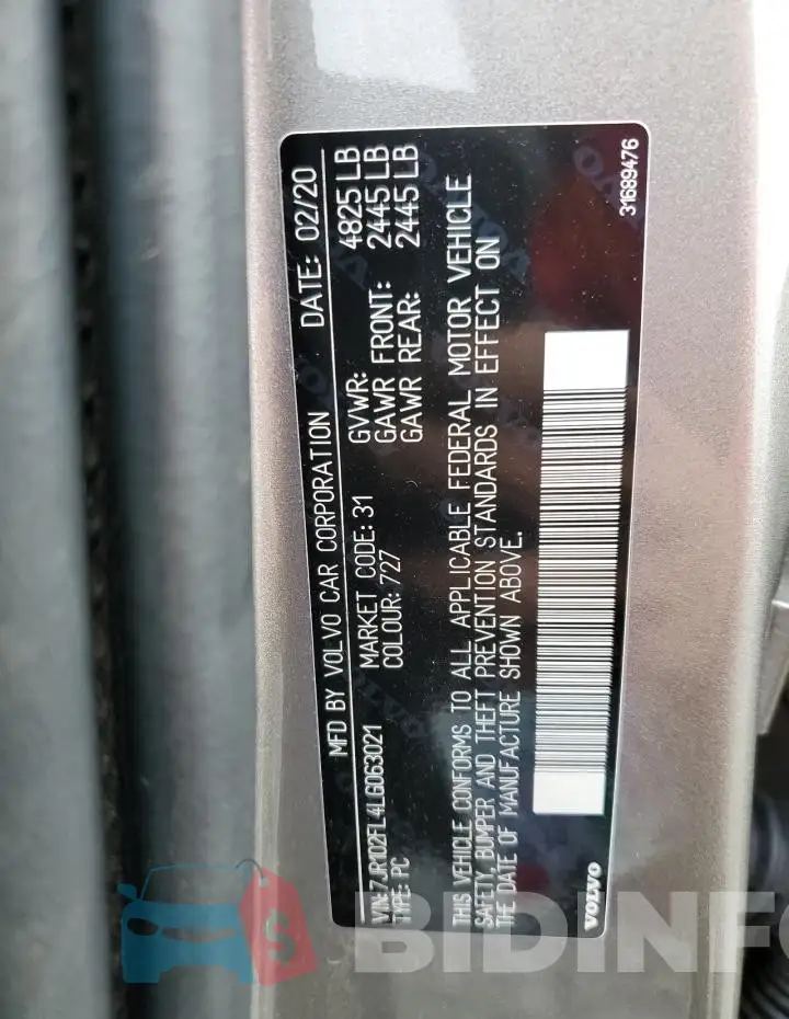 7JR102FL4LG063021 Photo# 12