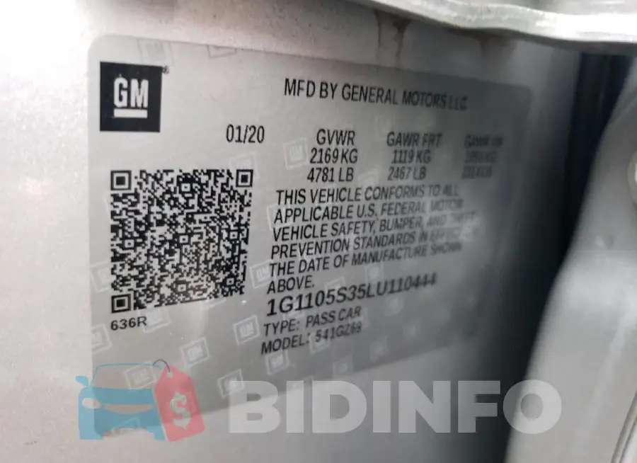 1G1105S35LU110444 Photo# 13