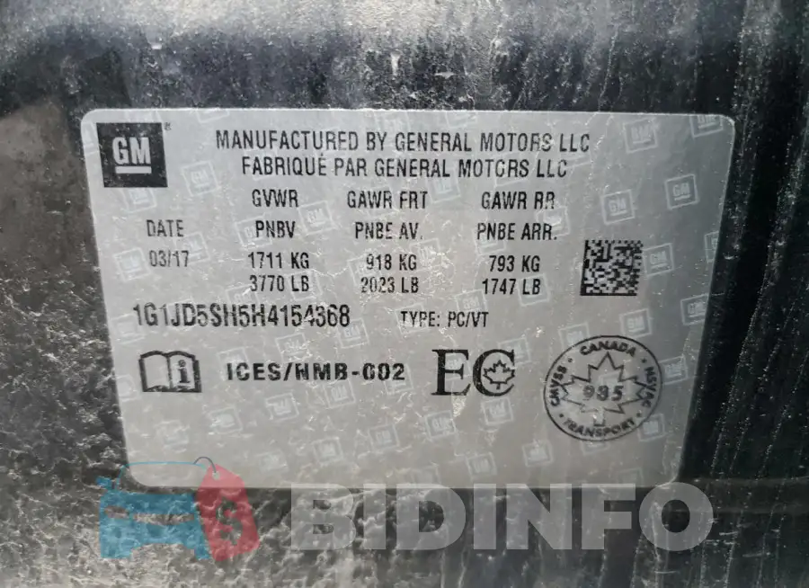 1G1JD5SH5H4154368 Photo# 12