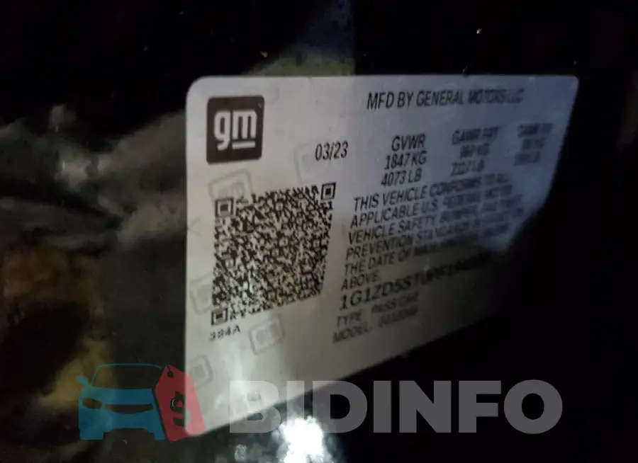 1G1ZD5ST0PF194500 Photo# 13