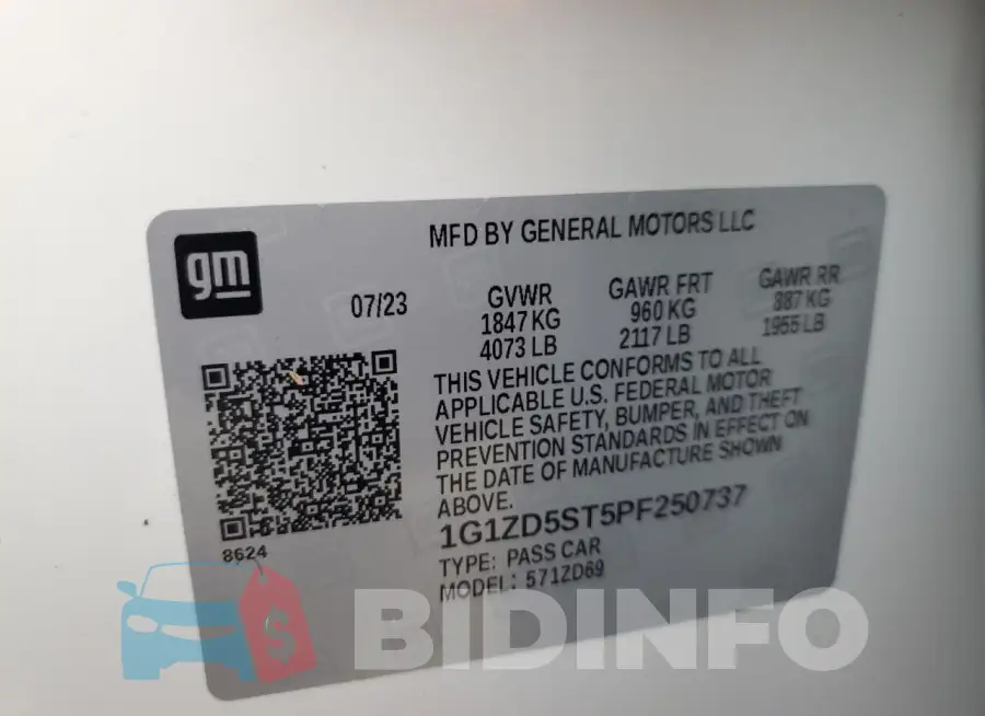 1G1ZD5ST5PF250737 Photo# 12