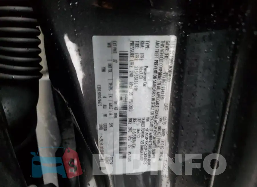 1FADP3K22FL254075 Photo# 12