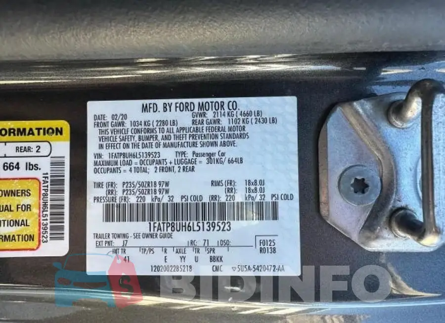 1FATP8UH6L5139523 Photo# 10