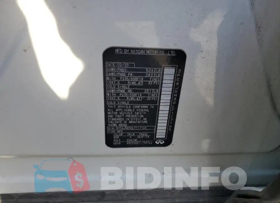 3PCAJ5M30LF117165 Photo# 13