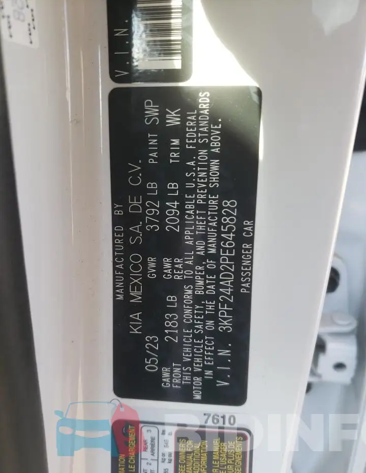 3KPF24AD2PE645828 Photo# 12